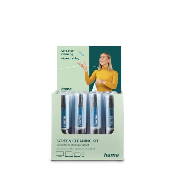 Почистващ комплект за екрани, 15 ml, микрофибърна кърпа, цена за 1 бр., 221092 7