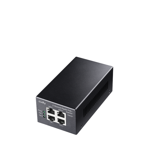 PoE инжектор Cudy POE220, Gigabit PoE+/PoE, 2 x 30W 3