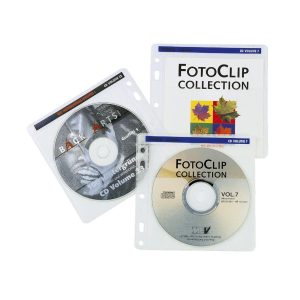 Полиетиленов плик HAMA, За CD/DVD- 40 бр.пакет, Прозрачен 1