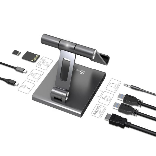 Поставка с докинг станция j5create JTS224, За iPad Pro 4