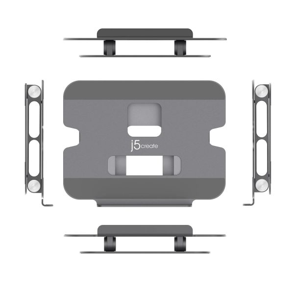 Поставка за лаптоп j5create JTS127, Регулируема, до 16", Алуминиева 4