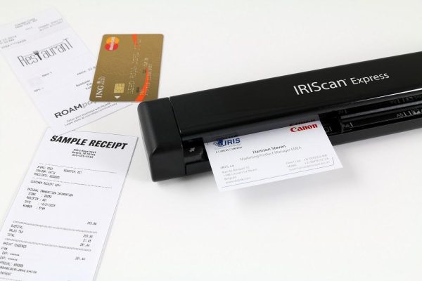 Преносим скенер iris IRIScan Express 4, A4, 8 стр/минута, USB 2.0 3