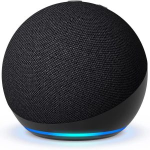 Преносима смарт тонколона Amazon Echo Dot 5, Гласов асистент, Alexa, Черна 1