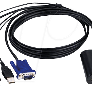 Превключвател KVM ATEN CS22U, 2x 1, USB 1