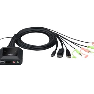 Превключвател KVM ATEN CS52DP, Дву портов USB-C DisplayPort 1