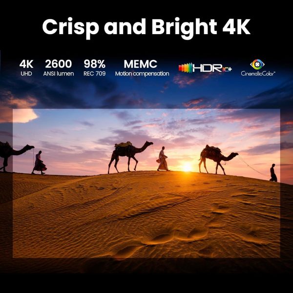 Проектор за домашно кино BenQ GP520 - 4K UHD(3840x2160) 2600 ANSI Lumens 5