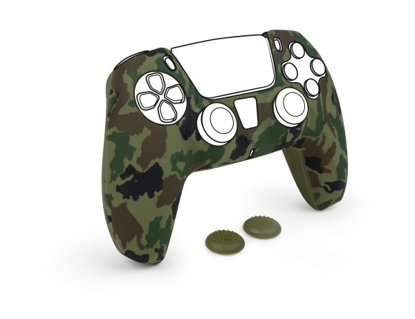 Протектор Nacon BigBen PS5 Silicon Glove, Camo Green 1