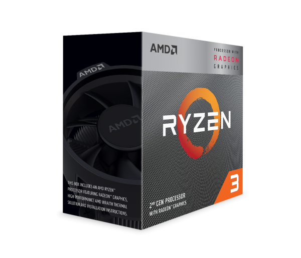 Процесор AMD RYZEN 3 3200G, 4-Core, 3.6 GHz, 6MB, 65W, AM4, BOX 1
