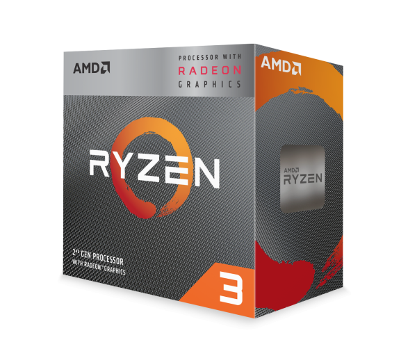 Процесор AMD RYZEN 3 3200G, 4-Core, 3.6 GHz, 6MB, 65W, AM4, BOX 2