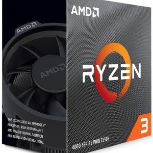 Процесор AMD Ryzen 3 4100, AM4 Socket, 4 Cores, 8 Threads, 3.8GHz(Up to 4.0GHz), 6MB Cache, 65W, BOX 1