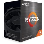 Процесор AMD Ryzen 5 5500, AM4 Socket, 6 Cores, 3.6GHz, 19MB Cache, 65W, BOX 1