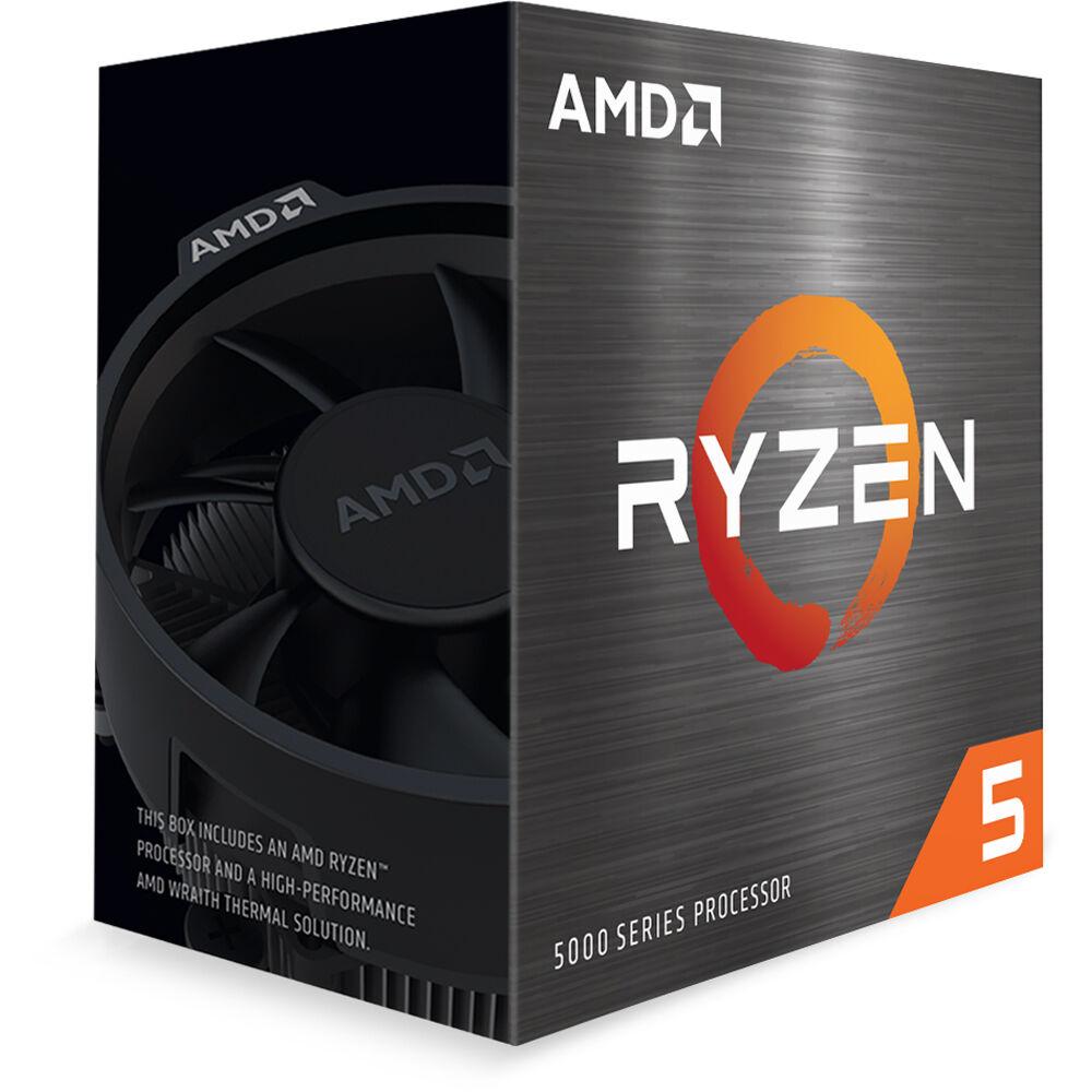 Процесор AMD Ryzen 5 5500, AM4 Socket, 6 Cores, 3.6GHz, 19MB Cache, 65W, BOX 1