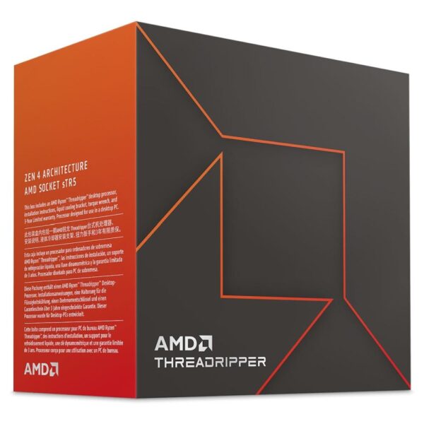 Процесор AMD Ryzen Threadripper 7960X, 24 Cores 4.2GHz (up to 5.3Ghz), Socket sTR5 1