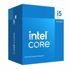 Процесор Intel Raptor Lake Core i5-14400F, 6P+4E Cores, 2.50 GHz, 20MB, LGA1700, 65W, BOX 1