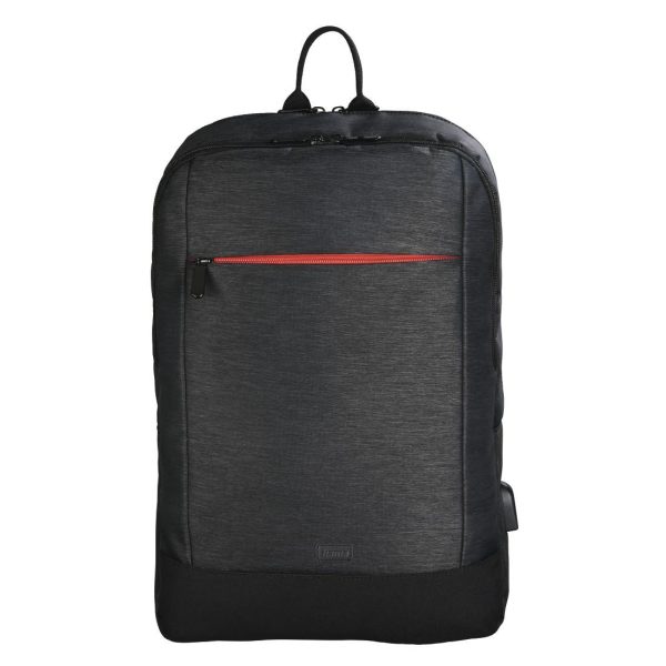 Раница за лаптоп HAMA Manchester, До 40 см (15.6"), USB порт, Черна, 216489 1