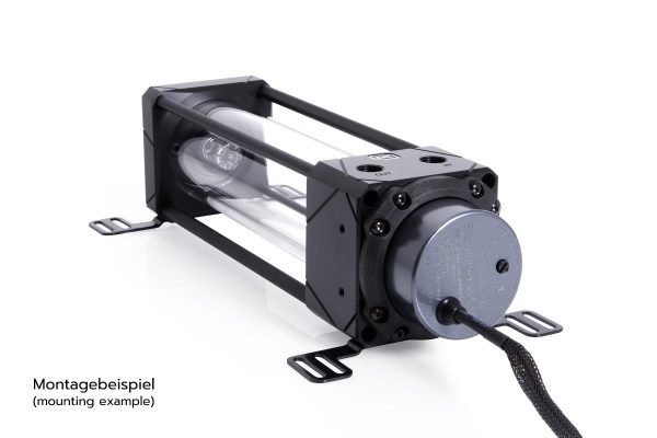 Резервоар Alphacool Eisbecher Aurora, D5 Acetal/Glas, 250mm 5