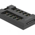 RGB хъб Delock, 10 портов ARGB LEDs, Черен 1