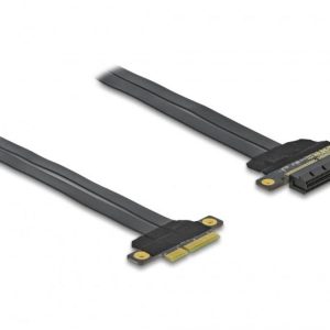 Riser карта DeLock, PCI Express x4 към x4, 30 см. 1