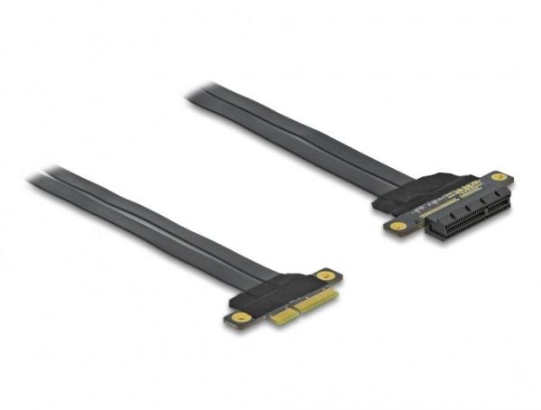 Riser карта DeLock, PCI Express x4 към x4, 30 см. 1