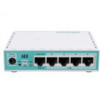Рутер MikroTik 10/100/1000Mbit, PoE, RAM - 512 MB, USB - А, RouterOS v7, License level 4 1