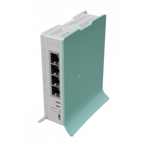 Рутер MikroTik hAP ax lite L41G-2axD, CPU 1GHz, 2.4GHz, 4x10/100/1000, WiFi 1