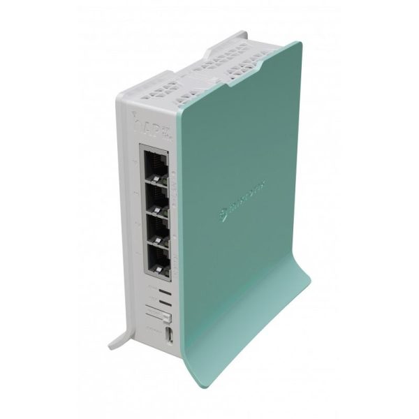 Рутер MikroTik hAP ax lite L41G-2axD, CPU 1GHz, 2.4GHz, 4x10/100/1000, WiFi 1