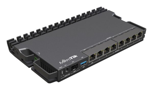 Рутер MikroTik RB5009UPr+S+IN, CPU 1.4GHz, 1GB, 7x10/100/1000, 1xSFP, USB 3.0 1