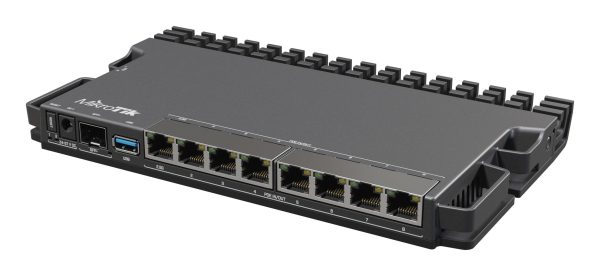 Рутер MikroTik RB5009UPr+S+IN, CPU 1.4GHz, 1GB, 7x10/100/1000, 1xSFP, USB 3.0 2
