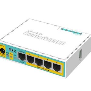 Рутер MiKrotik RB750UPr2, 10/100 Mbps, PoE, 64 MB, CPU 650MHz, Бял 1