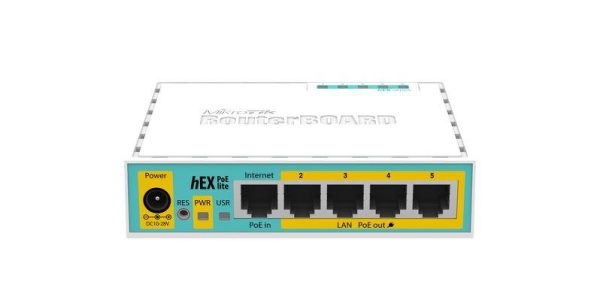 Рутер MiKrotik RB750UPr2, 10/100 Mbps, PoE, 64 MB, CPU 650MHz, Бял 2