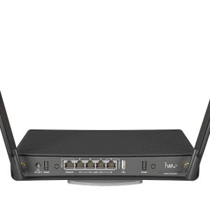 Рутер MikroTik RBD53iG-5HacD2HnD, 2.4/5 GHz, PoE, Черен 1