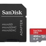 SanDisk Карта памет Ultra microSDXC,400GB + SD Adapter + 98MB/s Class 10 UHS-I A1 1