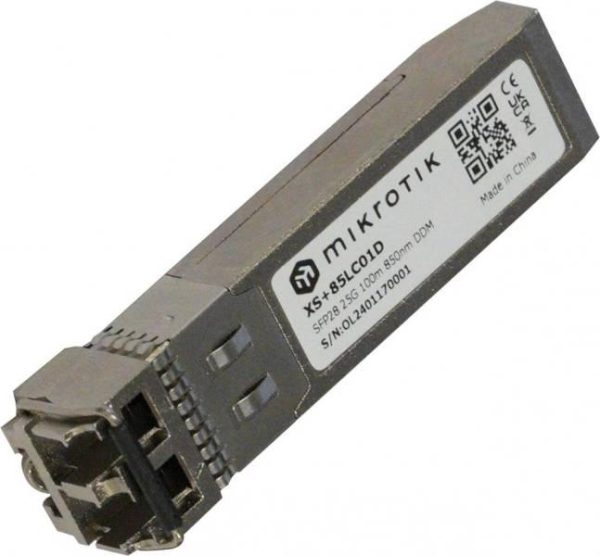 SFP модул Mikrotik XSPlus-85LC01D, 1.25GB,10GB, 25GB, 100m 1