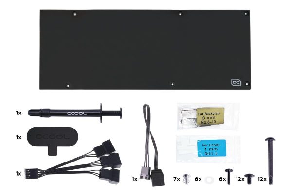 Система с водно охлаждане Alphacool Eiswolf 2 AIO - 360mm Radeon RX 6800/6800XT/6900 Reference Design with Backplate 9