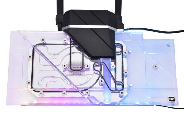 Система с водно охлаждане Alphacool Eiswolf 2 AIO - 360mm Radeon RX 6800/6800XT Strix/TUF with Backplate 2