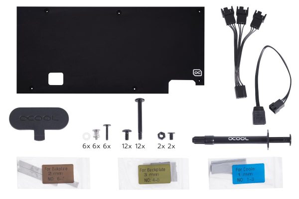 Система с водно охлаждане Alphacool Eiswolf 2 AIO - 360mm Radeon RX 6800/6800XT Strix/TUF with Backplate 8