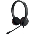 Слушалки Jabra Evolve 20 Stereo Microsoft Teams Optimized, Микрофон, Черни 1