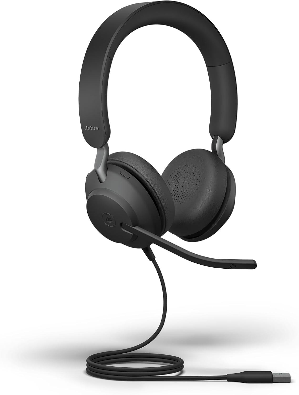 Слушалки с микрофон Jabra Evolve2 40 SE MS Stereo USB A 1