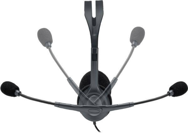 Слушалки с микрофон Logitech H111 4