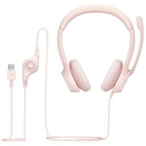 Слушалки с микрофон Logitech H390 1