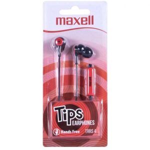 Слушалки тапи с микрофон MAXELL IN-TIPS RED 1