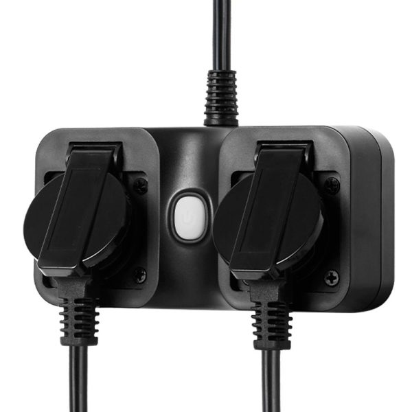 Смарт контакт Edimax SP-1122WTO 2 гнезда за вътрешна или външна употреба, WiFi 2