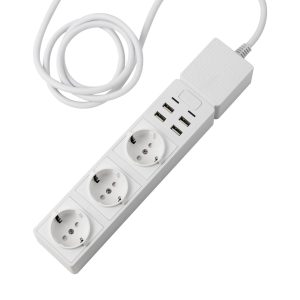 Смарт контакт Edimax SP-1123WT 3 гнезда за вътрешна употреба + 4x USB, WiFi 1