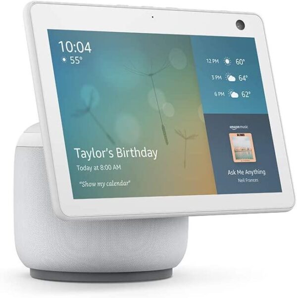 Смарт тонколона Amazon Echo Show 10 (Gen 3), Сензорен екран, Гласов асистент, Бяла 1