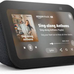 Смарт тонколона Amazon Echo Show 5, Gen 3, сензорен екран, гласов асистент, черен 1