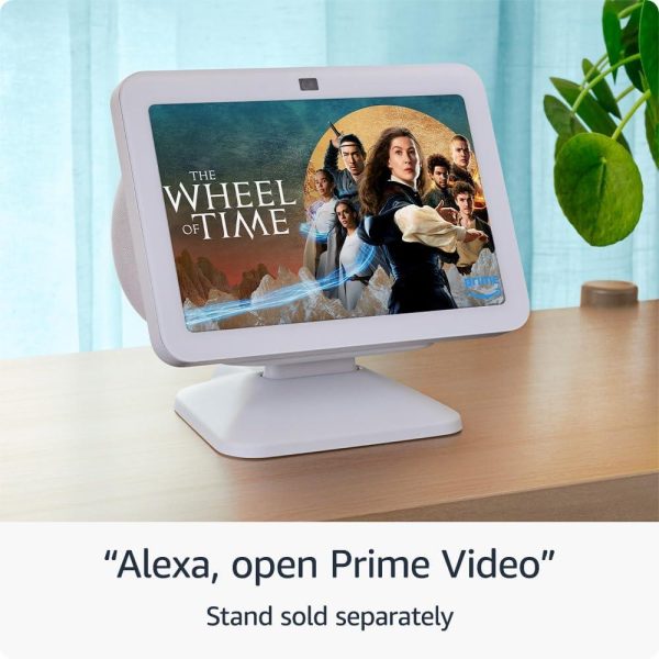 Смарт тонколона Amazon Echo Show 8 (Gen 3), Сензорен екран, Гласов асистент, Бял 3
