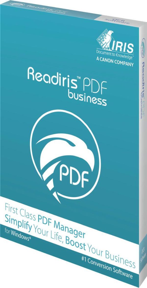Софтуер Readiris PDF 22 Business 1 Lic WIN - BOX електронен лиценз 1