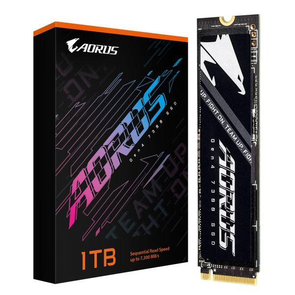 SSD Gigabyte AORUS 7300, 1TB, NVMe, PCIe Gen4 SSD w/o Heatsink 4