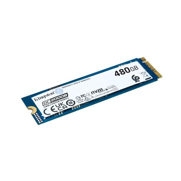 SSD KINGSTON DC2000B Data Center M.2-2280 PCIe 4.0 NVMe 480GB 2