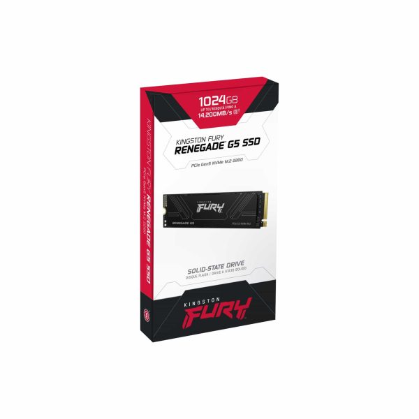 SSD Kingston Fury Renegade G5 NVMe M.2 PCIe 5.0 - 1024GB 3